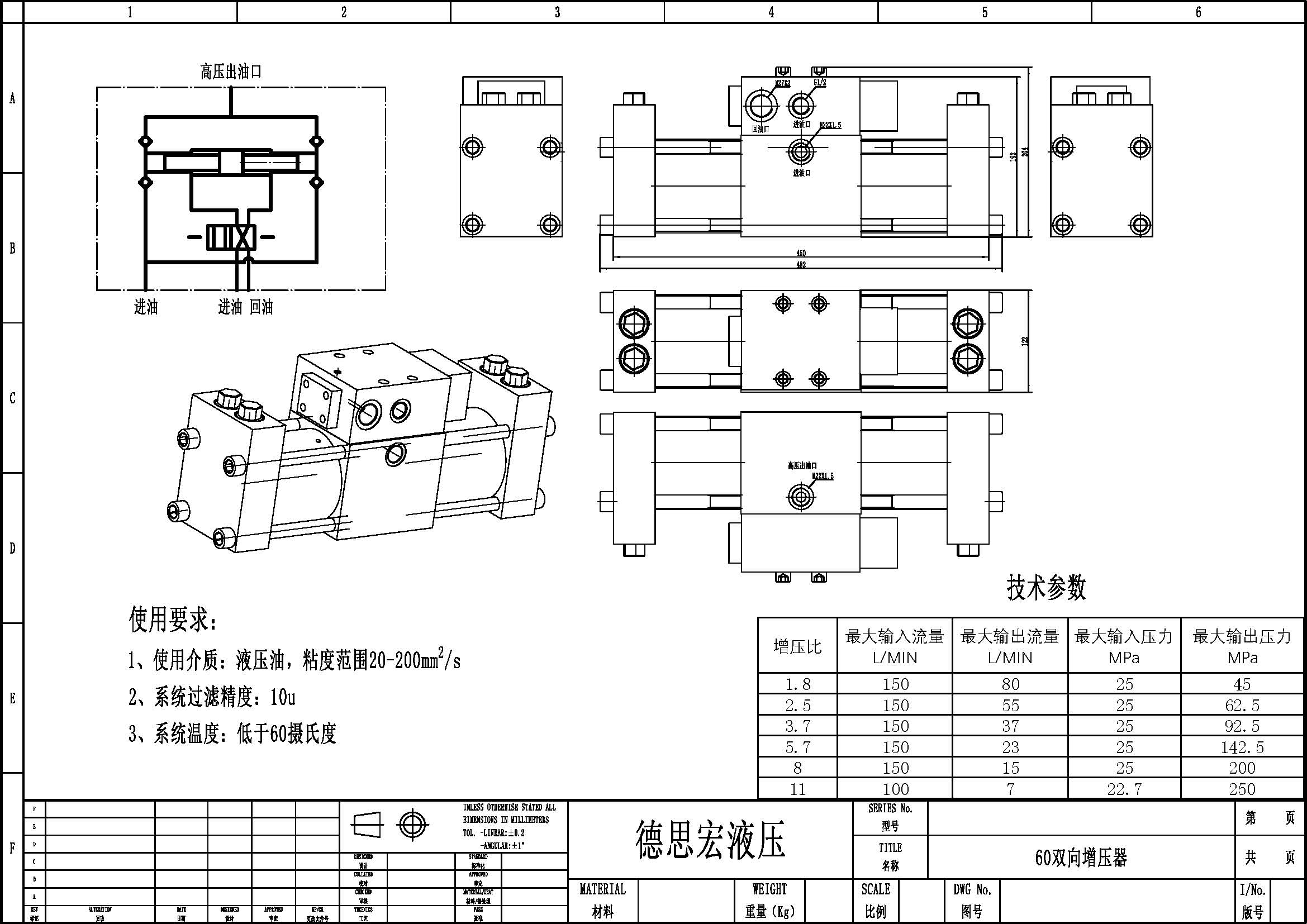 液壓增壓閥，液壓增壓器